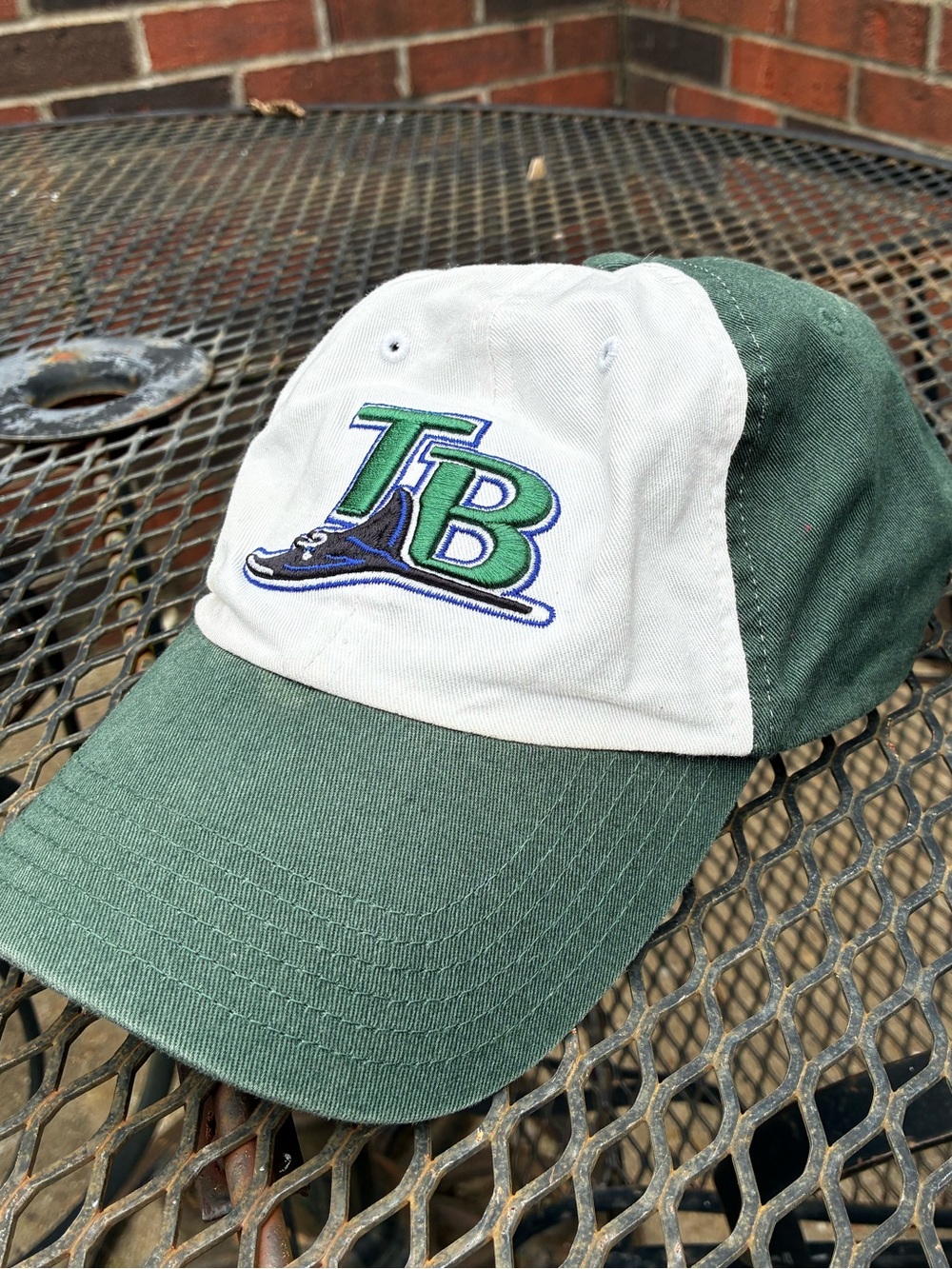 Vintage Embroidered Tampa Bay Rays Two-Tone Baseball Cap MLB